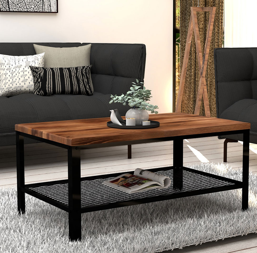 Metal mesh coffee table discount