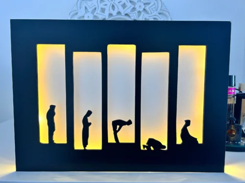 Pray Images Ramadan Decorative Crafty Night Light Lamp Stand &Wall Mount photo review
