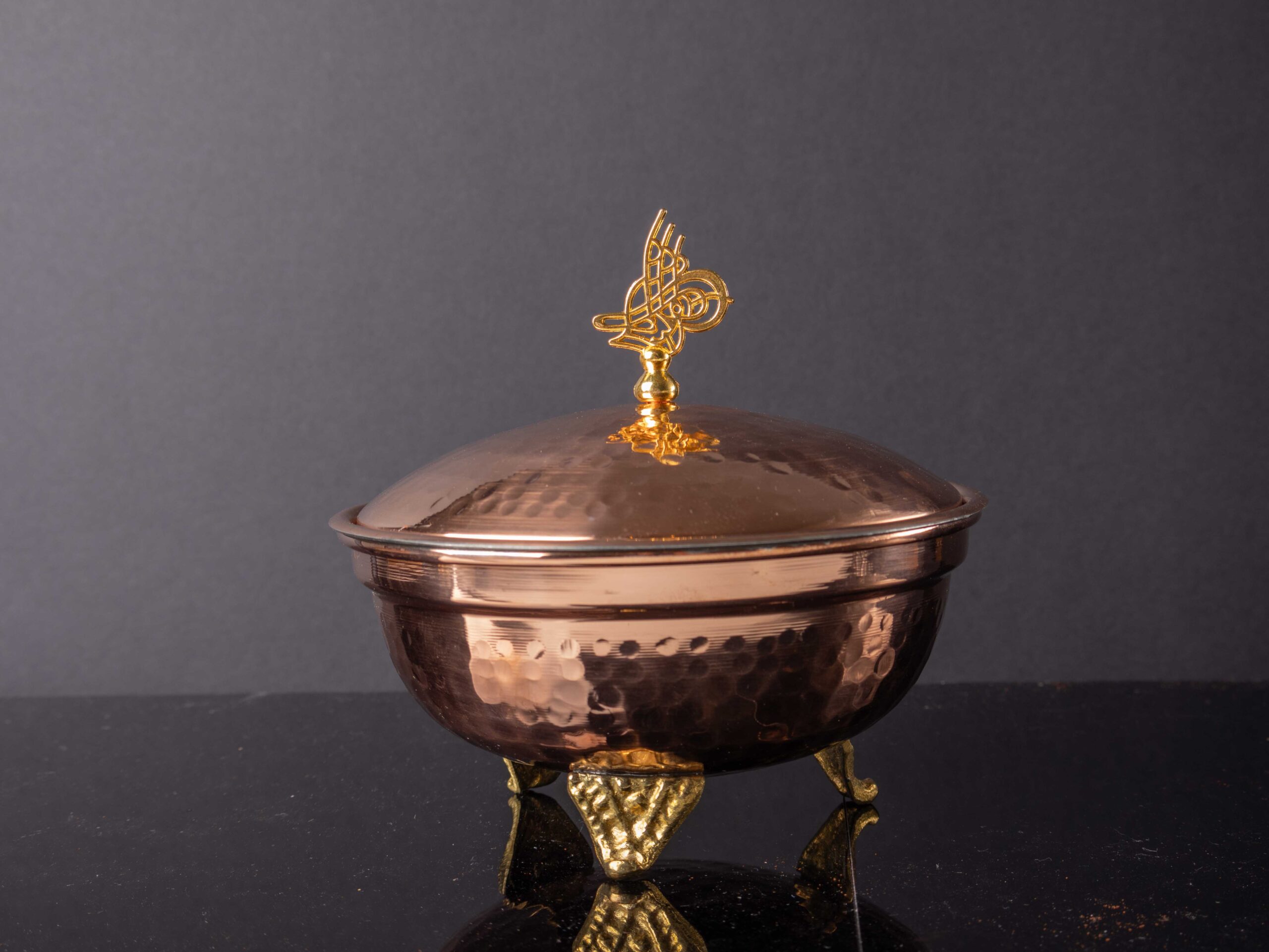 Copper Sugar Bowl