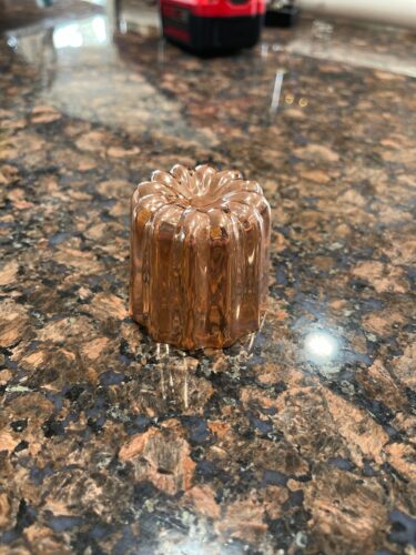 Set Of 12, Solid Copper, French Copper Canele Mold, Wholesale Copper Cupcake Mold, Perfect Cakes, Canele Mold, Christmas Gift photo review